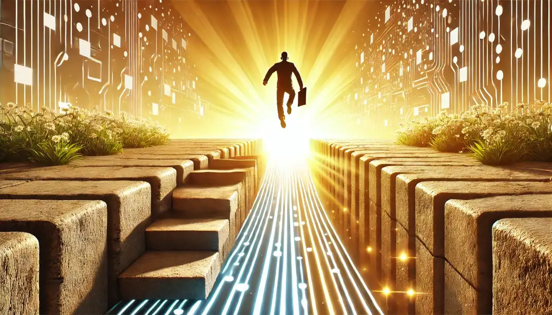 Programmatore che sfrutta l’AI