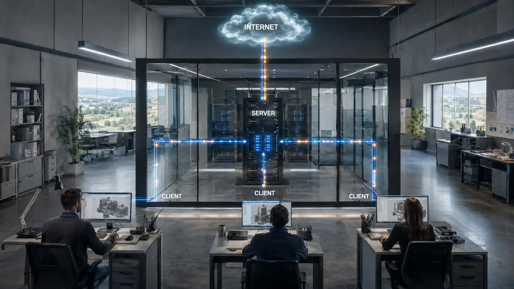 Il client OPC UA in C# legge i dati SCADA in tempo reale