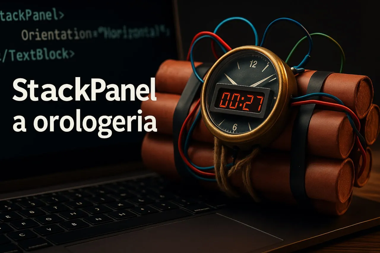 Grid o StackPanel? La capacità di scegliere che ti distingue