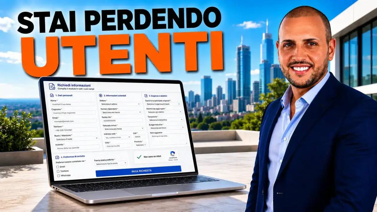 Moduli web che convertono senza perdere clienti Moduli web che convertono senza perdere clienti