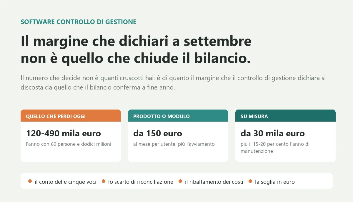Software controllo di gestione: costi e soglia