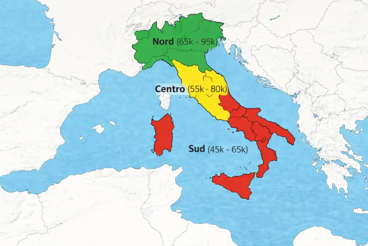 Ral architetto software .net Azure per area geografica Italia