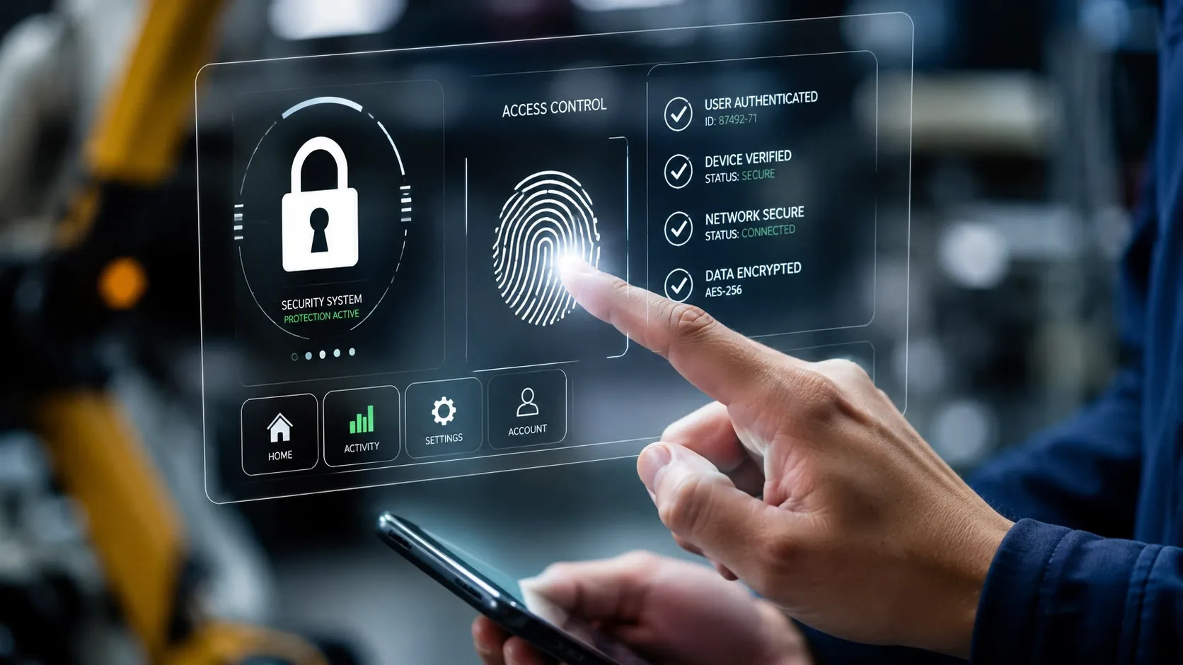 Livelli di accesso SCADA e audit log per utenti e ruoli