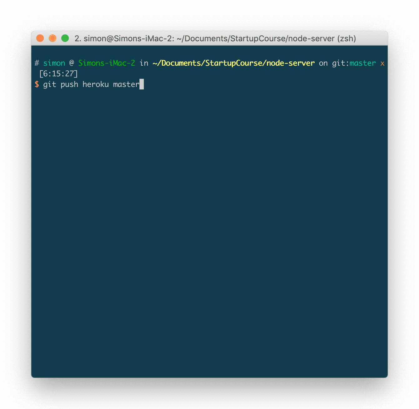 Continuous deployment con Git
