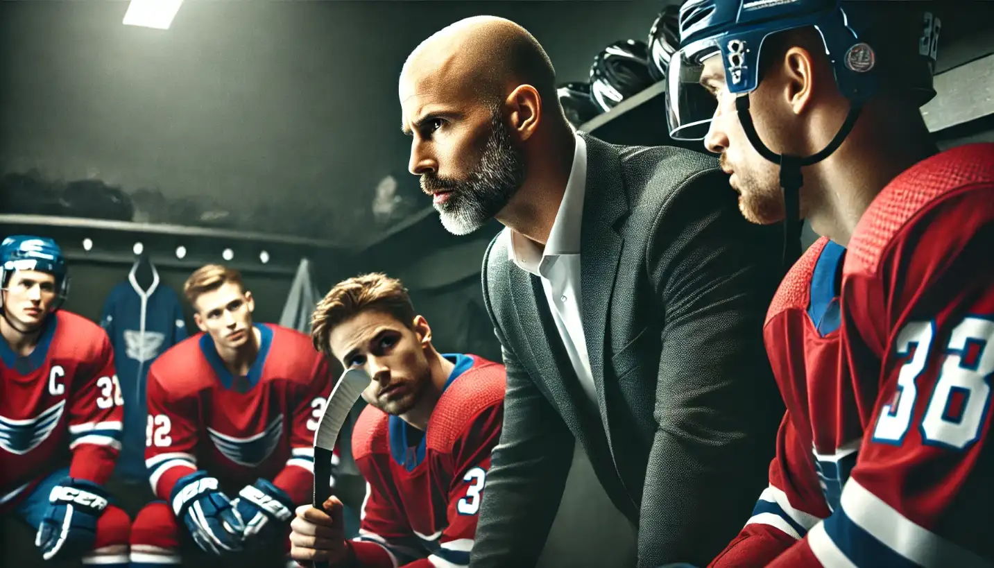 Allenatore di successo guida la squadra: strategia, leadership per sviluppatori software