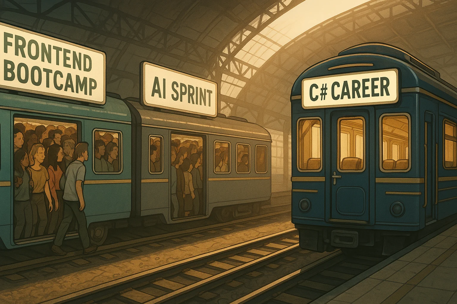 C# oggi è il binario libero che pochi vedono, mentre tutti si accalcano su Python e Java