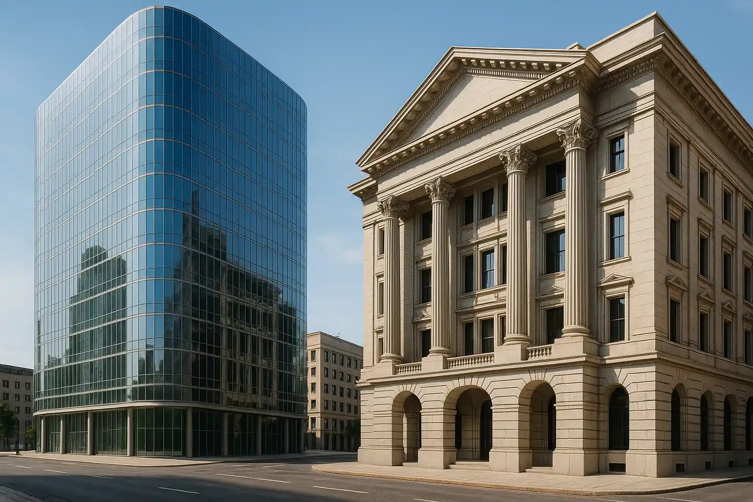 Contrasto visivo tra due visioni di struttura e flessibilità nel design del codice.