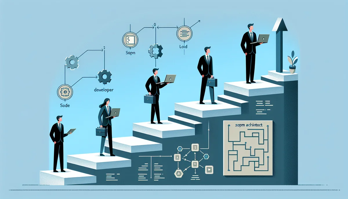 Professional growth path from junior developer to .NET architect