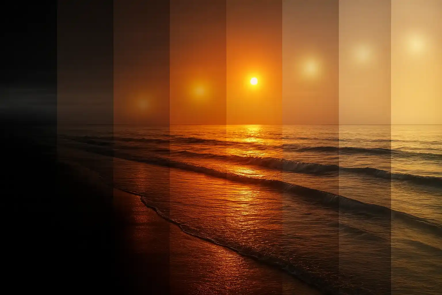 gradual sunset metaphor for llm copilot .net use.