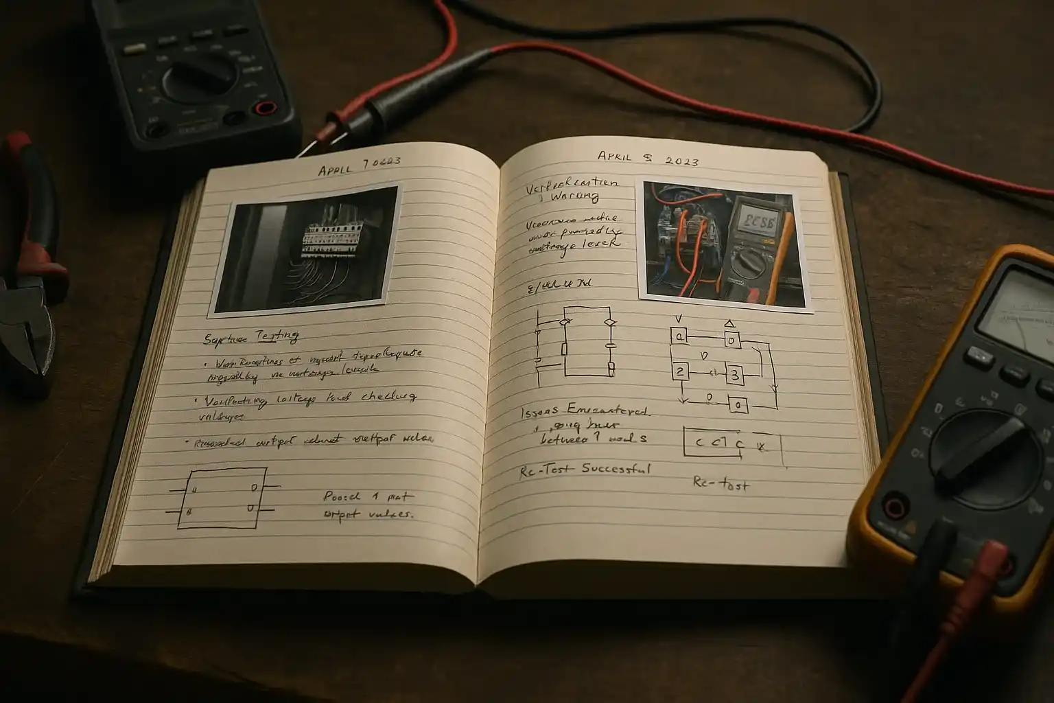PLC technical documentation for traceable and reliable testing in industrial automation.