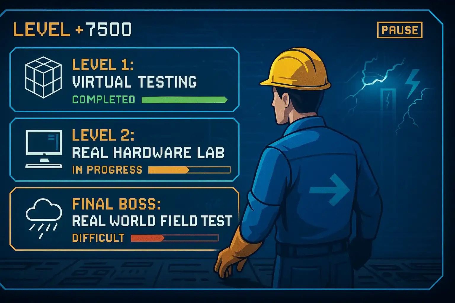 Three-step PLC software testing strategy for complex industrial automation systems.