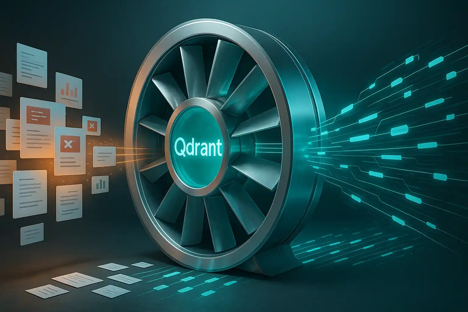 Qdrant optimizes RAG for high performance and scalability.