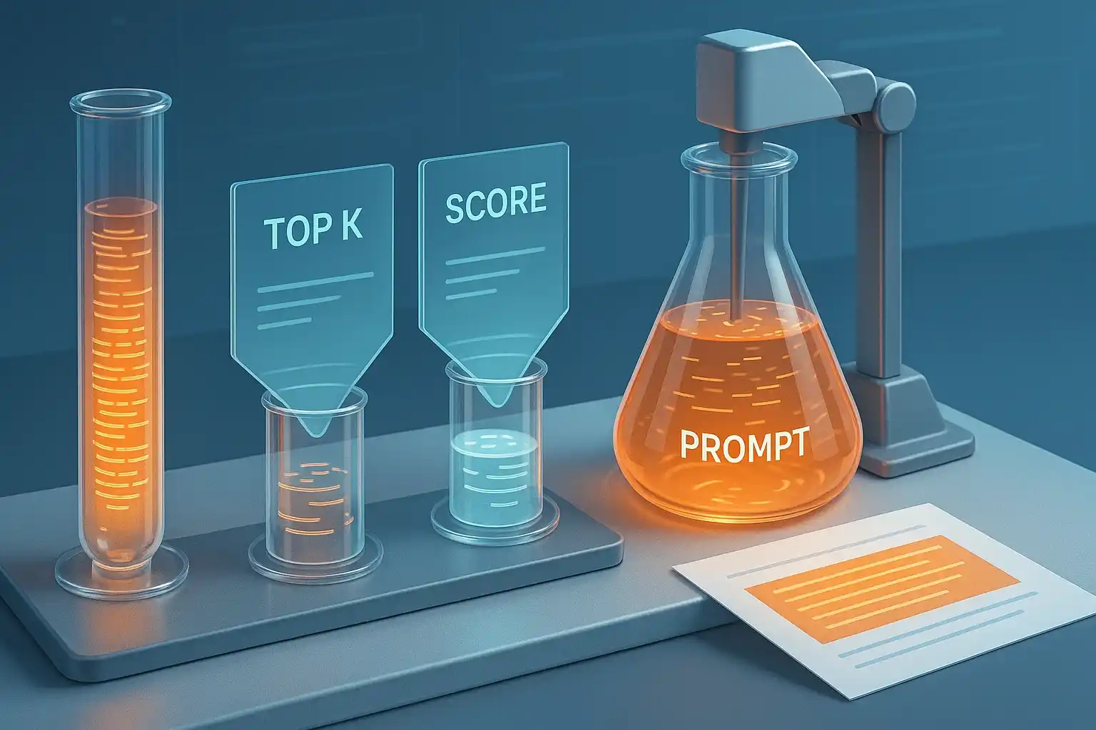 RAG process with Qdrant for fast and controllable responses.