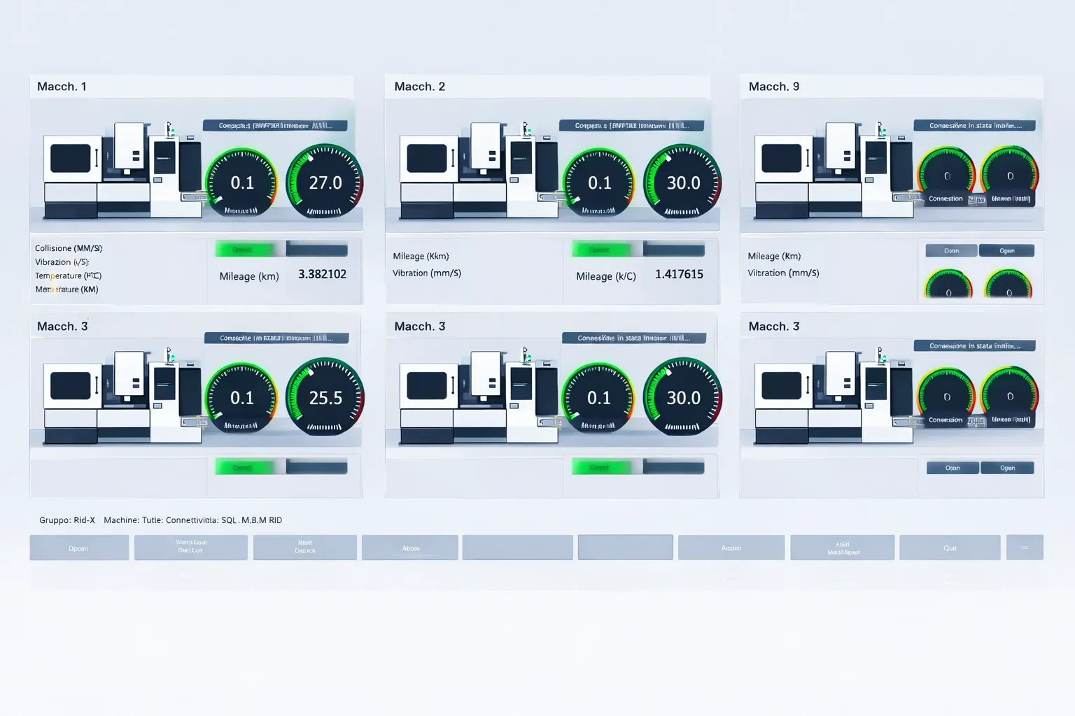 WPF interfaces for SCADA HMI development in production.