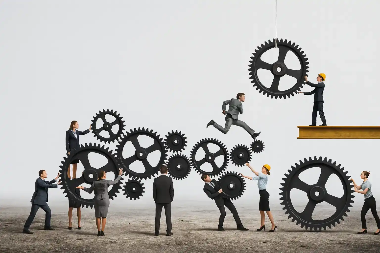 The synergy between developers who share language, vision and design intent.