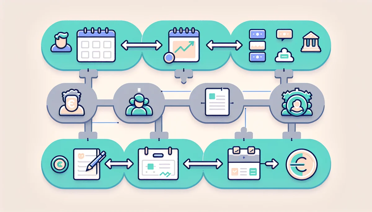 Training Tax Credit 4.0 process diagram: from course planning to credit recovery through F24 tax offset