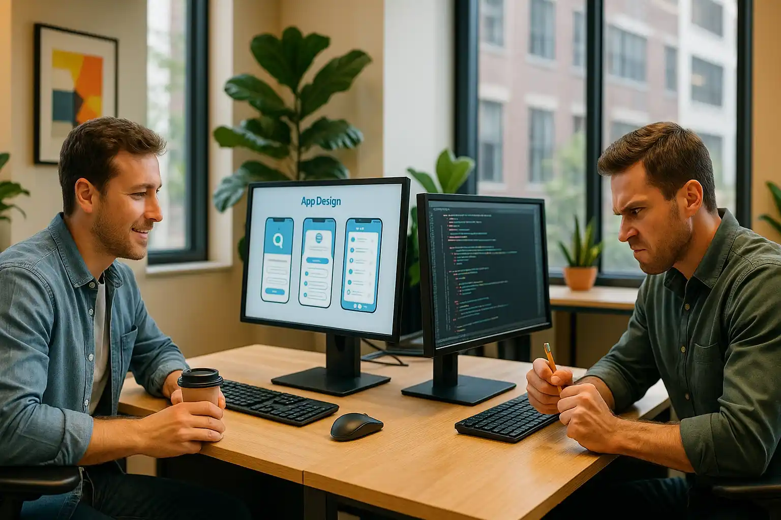 UI composition WPF MAUI example simple vs complex result