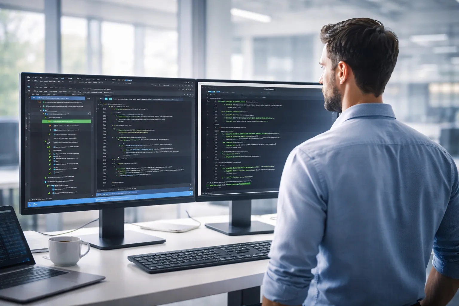 Running .NET unit tests with Visual Studio and CLI.