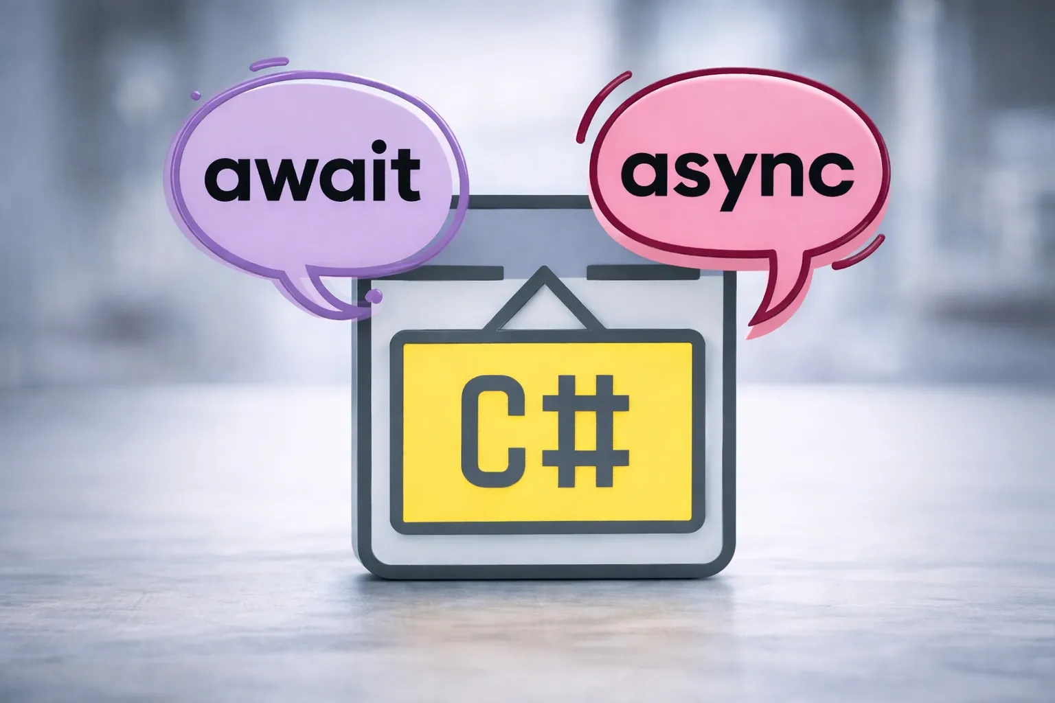 Async tests in .NET with properly handled async and await.