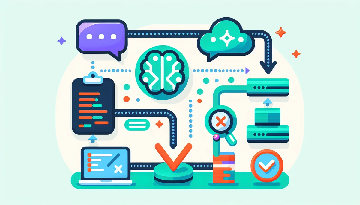 Vibe Coding enterprise flow: from natural language prompt to generated code with quality review gates
