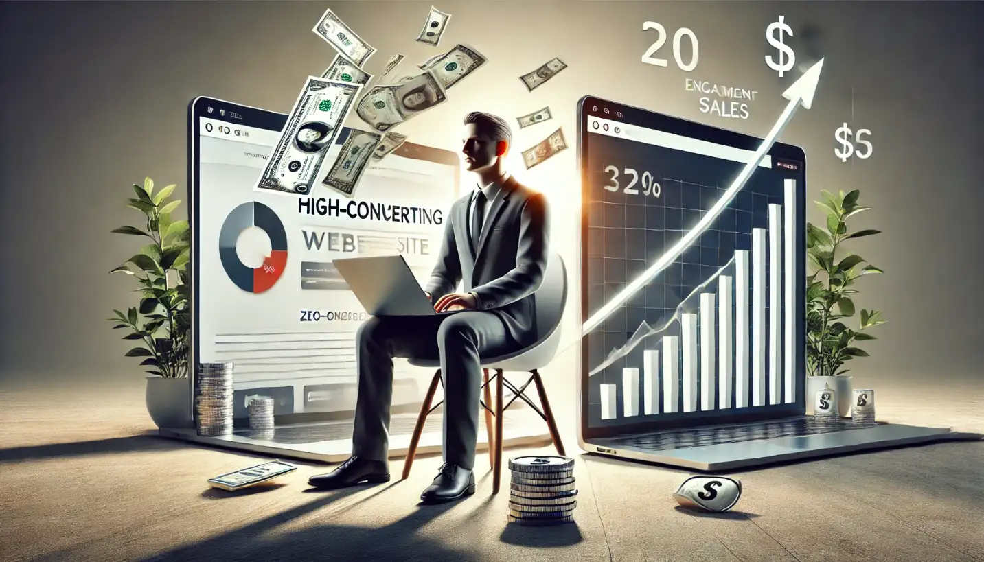 Websites that convert, web development, online business, earnings from websites