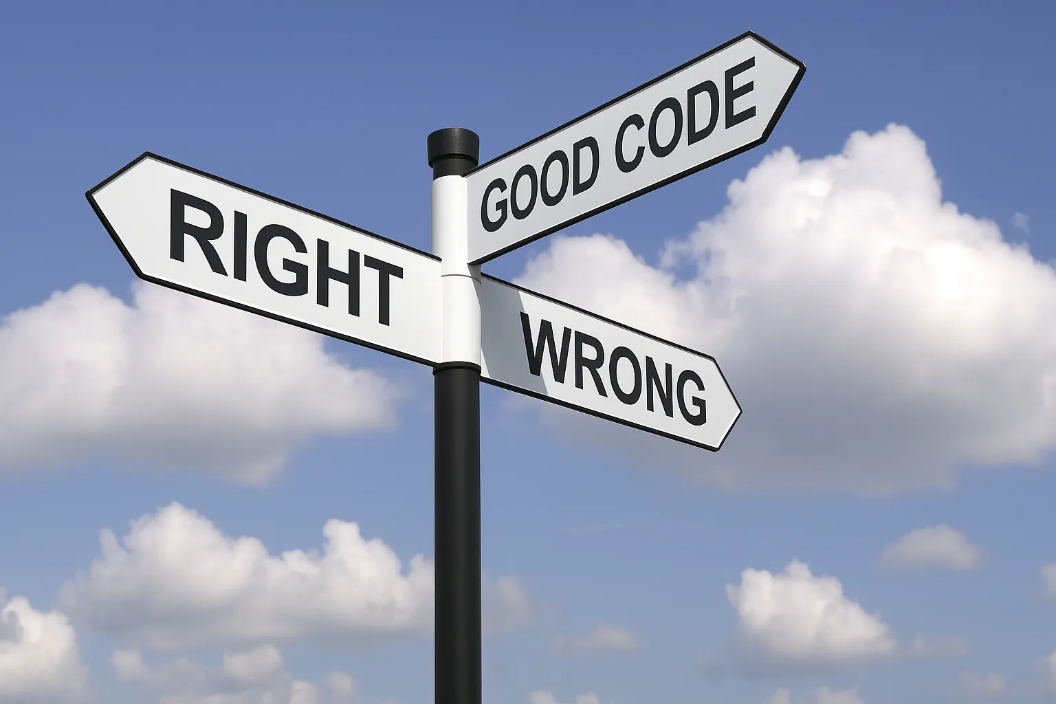 With test driven development you always make the right decision: find out what TDD is