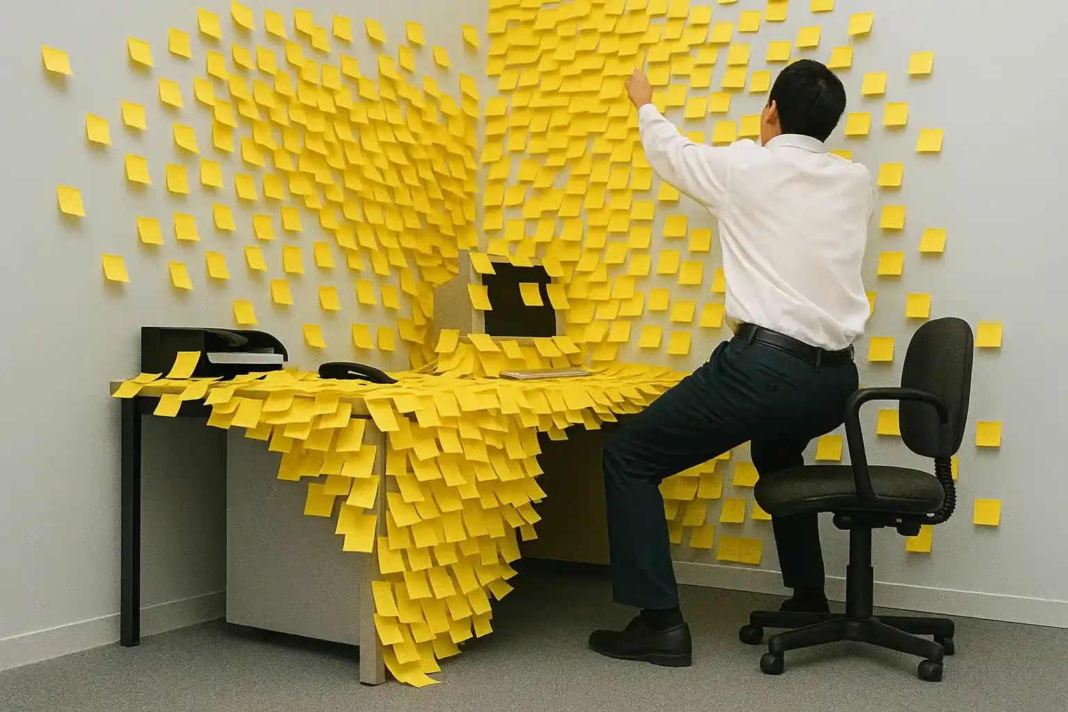 Incorrect use of StackPanel in WPF and visual chaos caused by a layout without control or resize management.